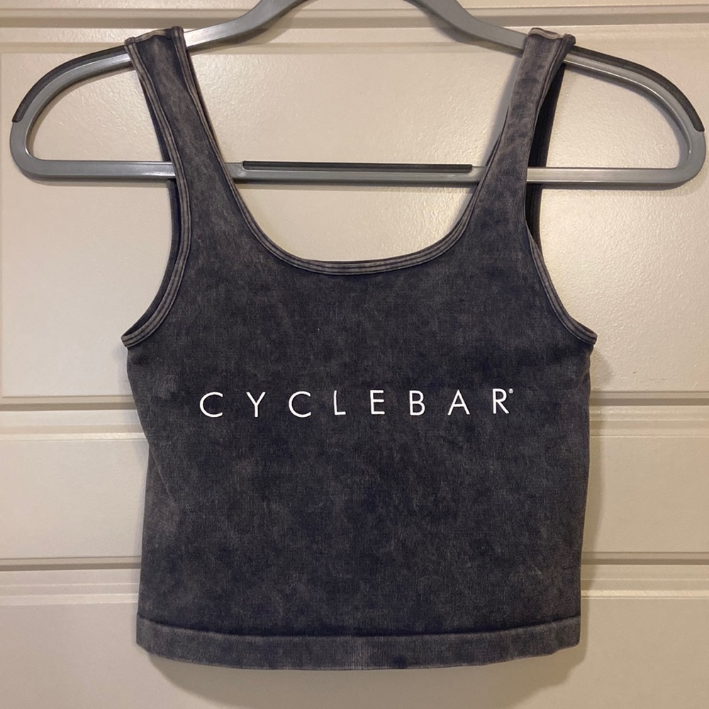 CycleBar cropped tank